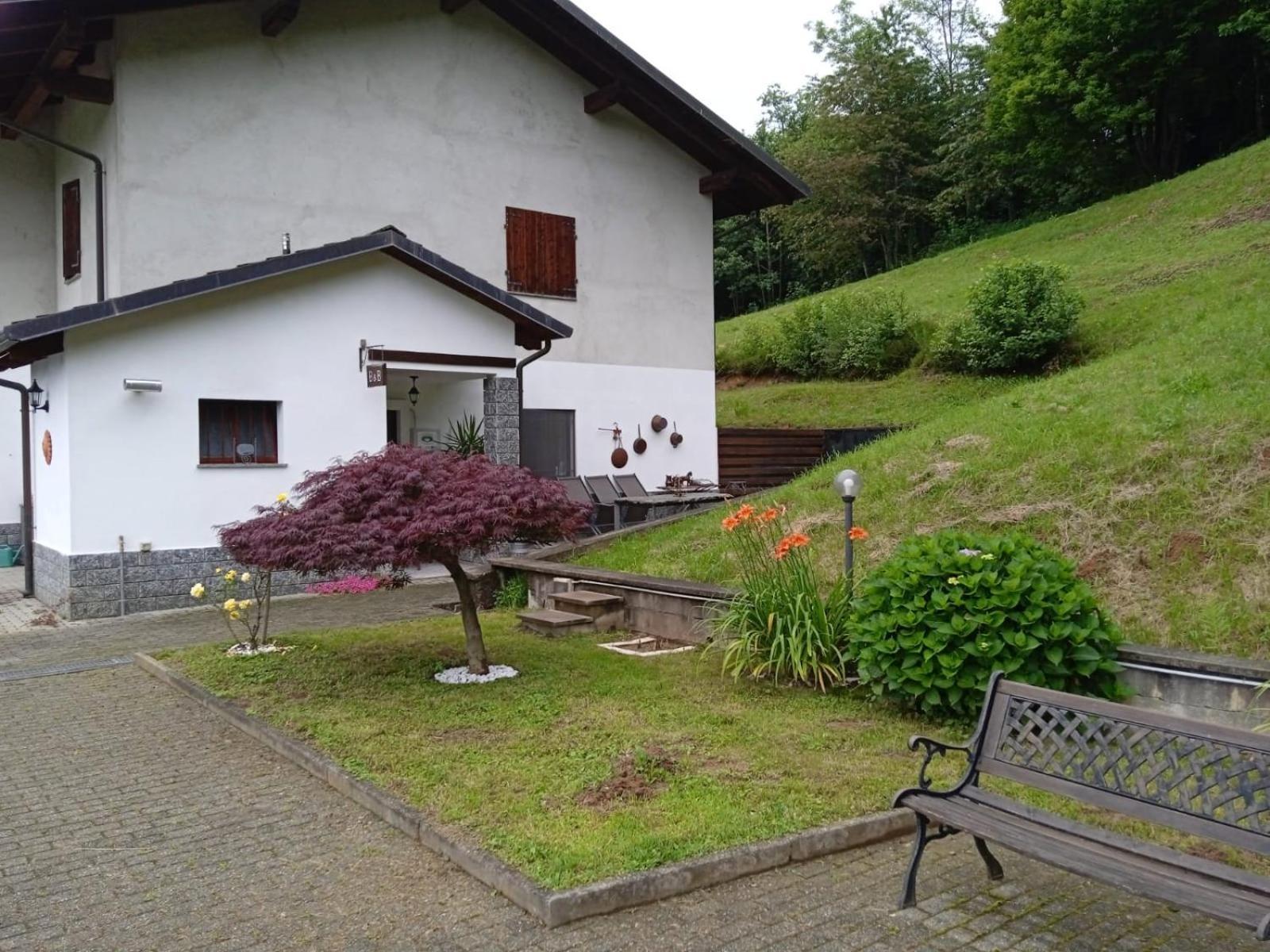 Appartamento La Casa Nel Bosco Rueglio Buitenkant foto